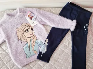 4 AÑOS CONJUNTO niña ELSA FROZEN DISNEY C&A NUEVO