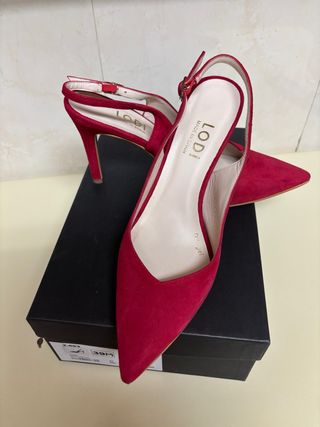 Zapatos de salón LODI rojos talla 39.5