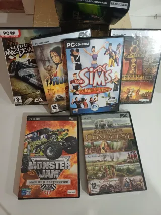 Lote Video juegos PC FX