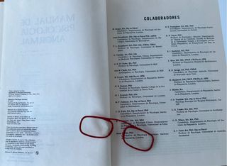 Manual de psicología anormal.