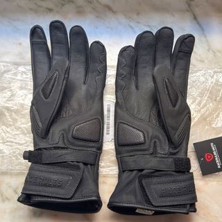 Guantes de moto cuero talla L/9