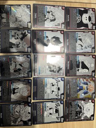 Lote 71 Cartas Dragon Ball Manga Booster 02