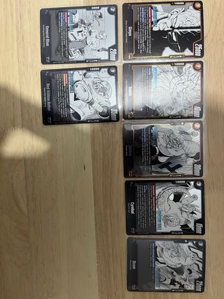 Lote 71 Cartas Dragon Ball Manga Booster 02