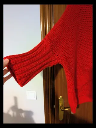 Jersey Fucsia Cuello Vuelto Talla Única