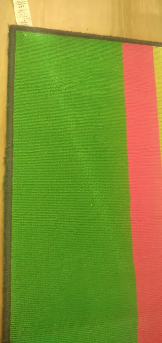 Alfombra grande geométrica multicolor