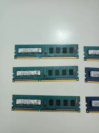 Memorie Ram PC Fisso 4 GB 2 GB pc3 Qt.6