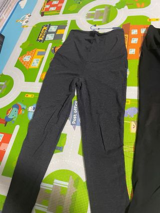Pack 2 Leggings Premamá Kiabi Talla XL 42/44