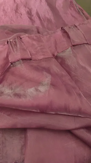 Coppia Tende Ikea Viola Trasparenti 140x300