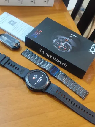 Reloj Inteligente X22 Negro/Amarillo