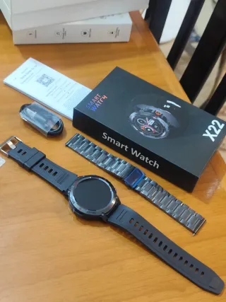 Reloj Inteligente X22 Negro/Amarillo