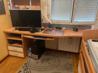 Dormitorio juvenil madera