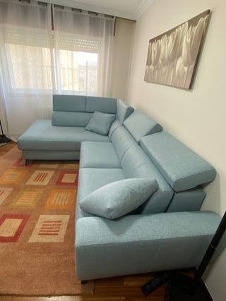 Sofá Rinconera Tejido Antimanchas 990€