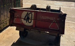 Carro remolque LASTANOSA para motocultor