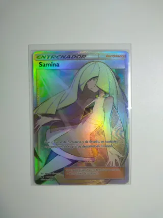 Carta Pokémon Samina Entrenador 2017