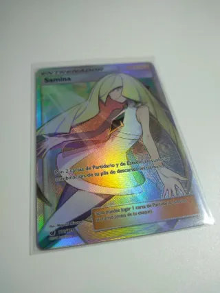 Carta Pokémon Samina Entrenador 2017