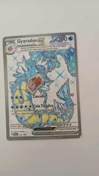 Carta Pokémon Gyarados EX Teracristal 225/198