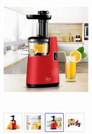 Extractor - exprimidor Lento Midea Rojo