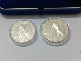 5 e 10 Euro AG Proof, Giochi Olimpici Invernali
