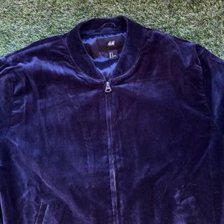 Chaqueta H&M Azul Marino Talla XL