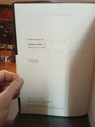 Diccionario de Uso del Español - Maria Moliner