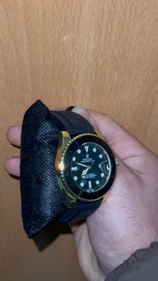 Reloj deportivo Yacht-Master Oro Negro