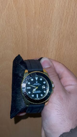 Reloj deportivo Yacht-Master Oro Negro