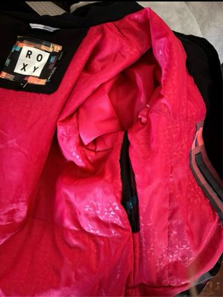 Chaqueta de esquí Roxy a cuadros