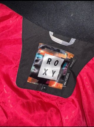 Chaqueta de esquí Roxy a cuadros