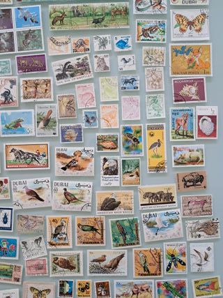 Set oltre 300 francobolli Mondo tema animali