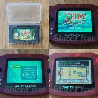 Zelda MINISH cap e zelda four swords