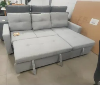 Sofá Cama Chaise Longue con Arcón