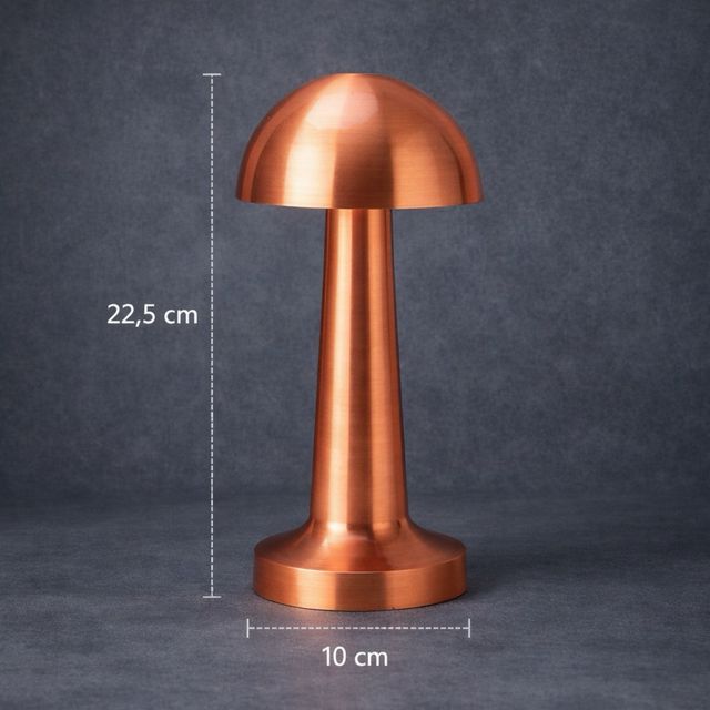 Lampada da tavolo LED touch ricaricabile