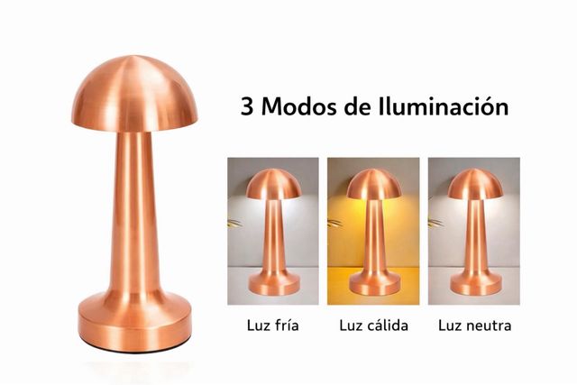 Lampada da tavolo LED touch ricaricabile