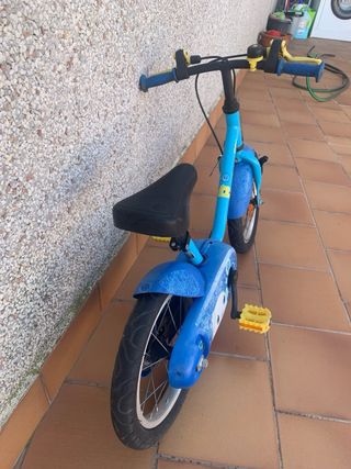 Bicicleta infantil Btwin azul