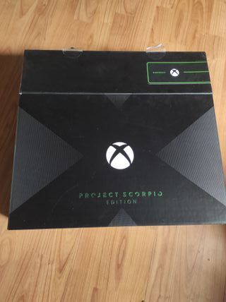 Xbox Project Scorpio Edición Negra/Verde