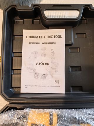 Amoladora YUNXI a batería (sin uso)