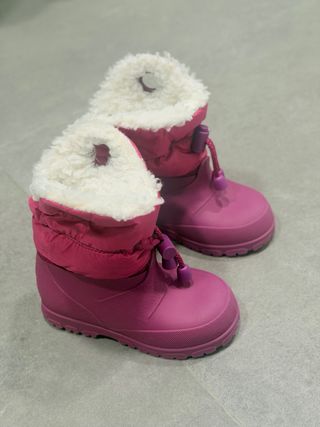 Botas de nieve rosas y moradas Talla 22/23!!!