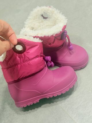 Botas de nieve rosas y moradas Talla 22/23!!!