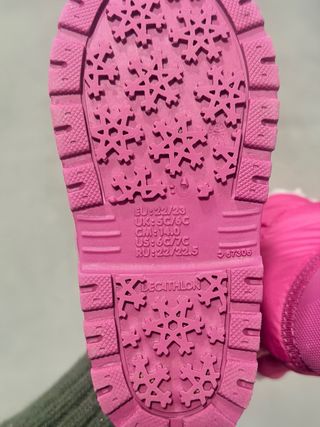 Botas de nieve rosas y moradas Talla 22/23!!!