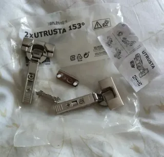 2 Bisagras Ikea Utrusta 153°