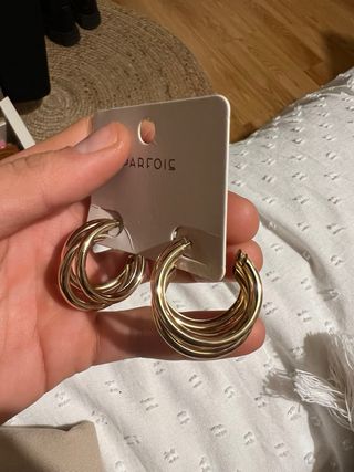 Pendientes dorados Parfois
