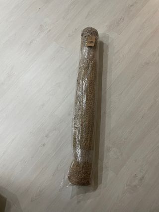 Alfombra de Yute Natural Beige/Marrón (nueva)