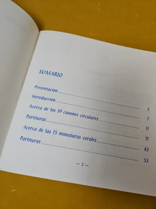 Libro de música: Miniaturas Vol. 1