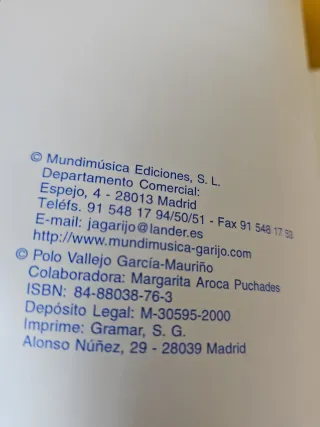 Libro de música: Miniaturas Vol. 1