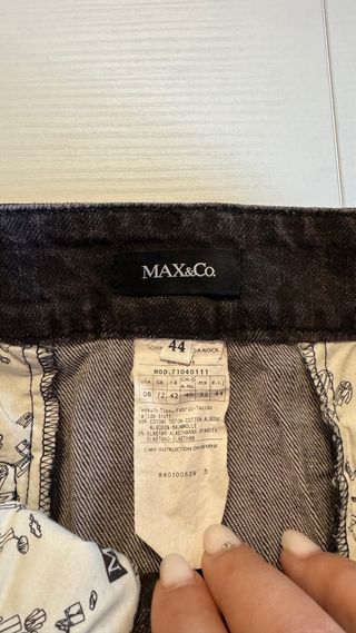 Minigonna fantasia pitonata nera/grigia