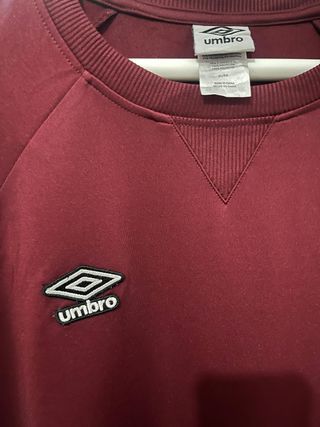 Sudadera Umbro Roja