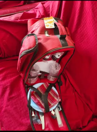 Mochila Picnic Apollo walker Roja Nueva