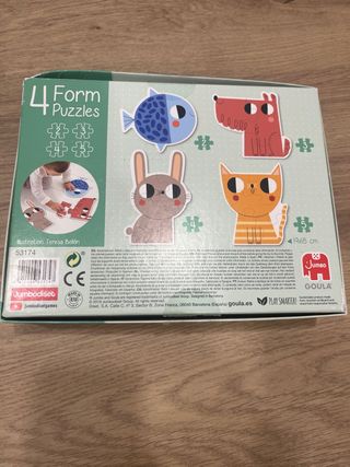 Puzzle Goula 4 Form Puzzles Gato
