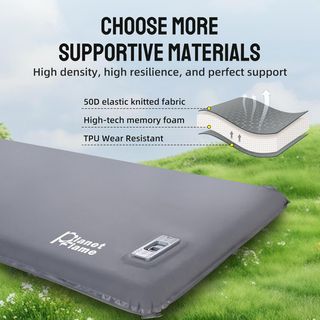 COLCHONETA CAMPING AUTOINFLABLE CON BOMBA AIRE POR