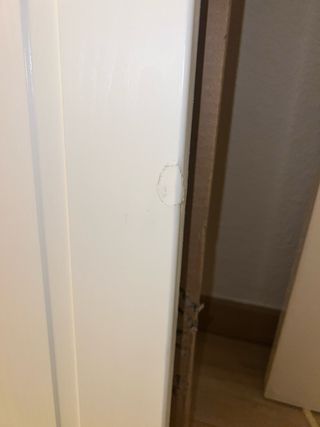 2 Puertas de armario blancas